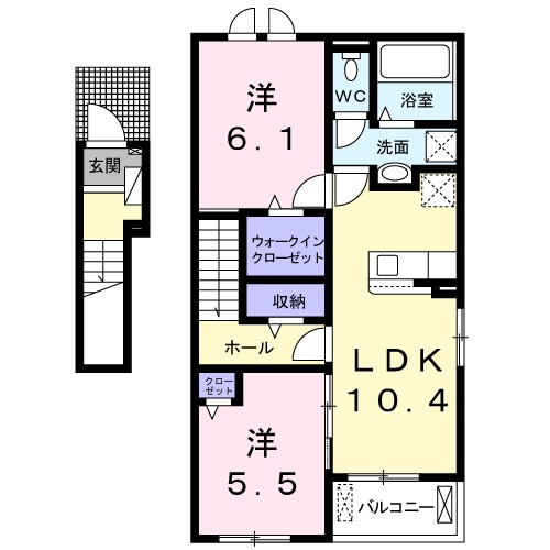アドバンスⅡ 間取り