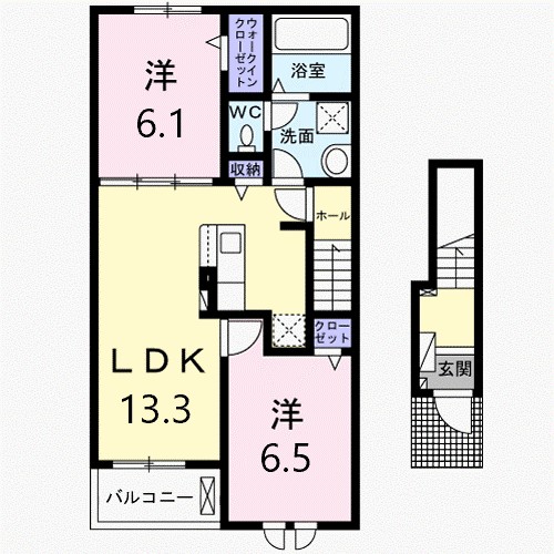 Ｃａｓａ　Ｌｉｎｏ　Ｃ 間取り