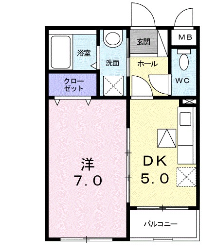 チョコレート 間取り