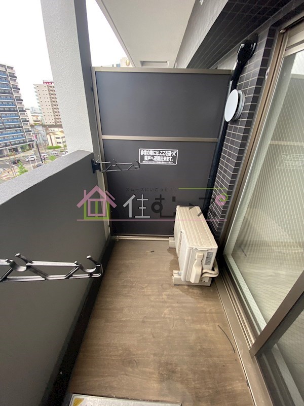 ファステートNAMBA華月 ベランダ