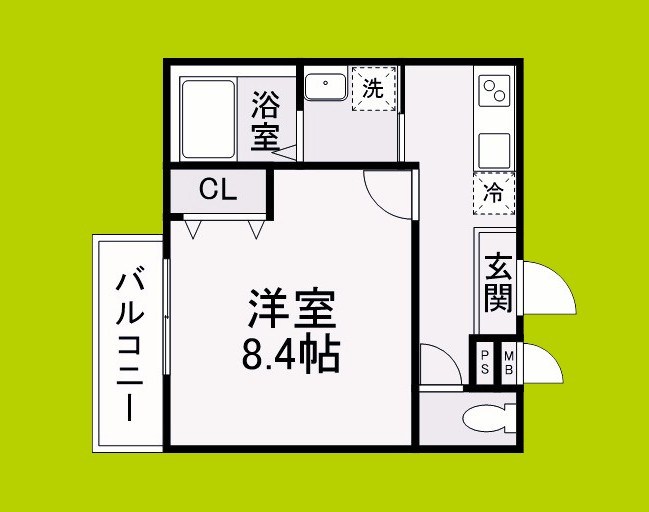 フジパレス堺白鷺Ⅴ番館 間取り