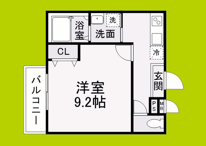フジパレス堺白鷺Ⅲ番館 間取り