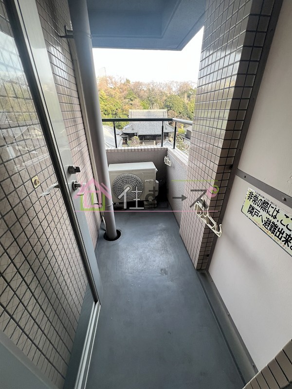 イトーピア高津 ベランダ