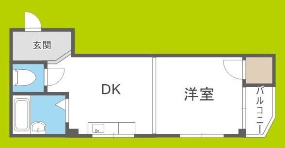 サンハイム北野 間取り