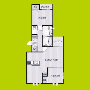 仮)リアンコート 間取り図