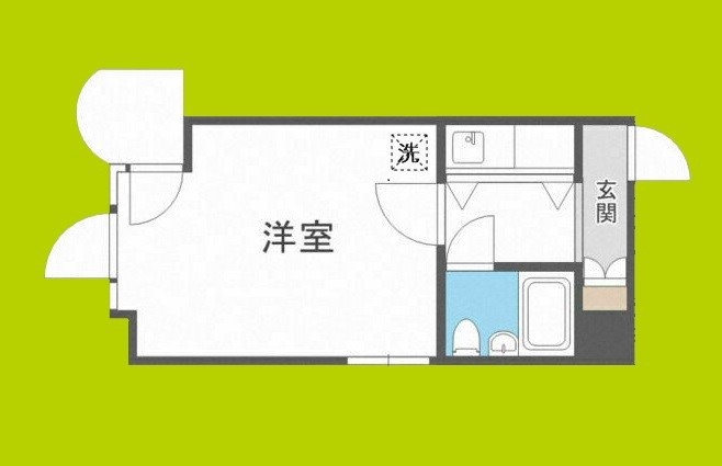 ミフネセントラルベア新大阪 間取り