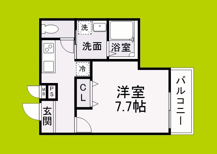 フジパレス堺白鷺Ⅲ番館 間取り