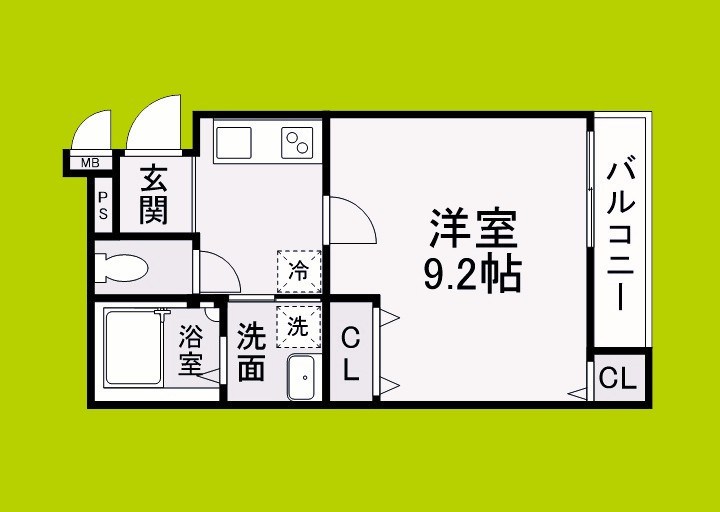 フジパレス堺白鷺Ⅲ番館 間取り