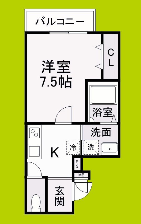 フジパレス初芝駅南イースト 間取り