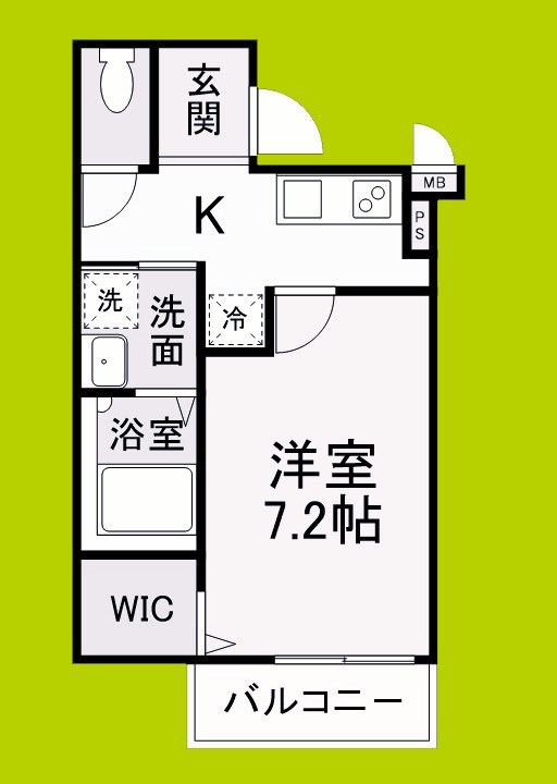 フジパレス初芝駅南イースト 間取り