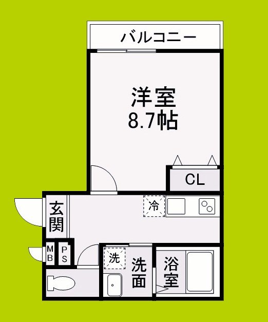 フジパレス初芝駅南ウエスト 間取り