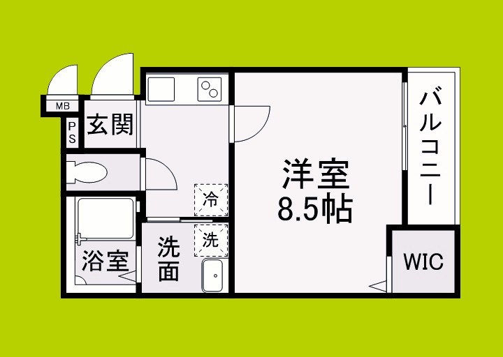 フジパレス堺白鷺Ⅴ番館 間取り