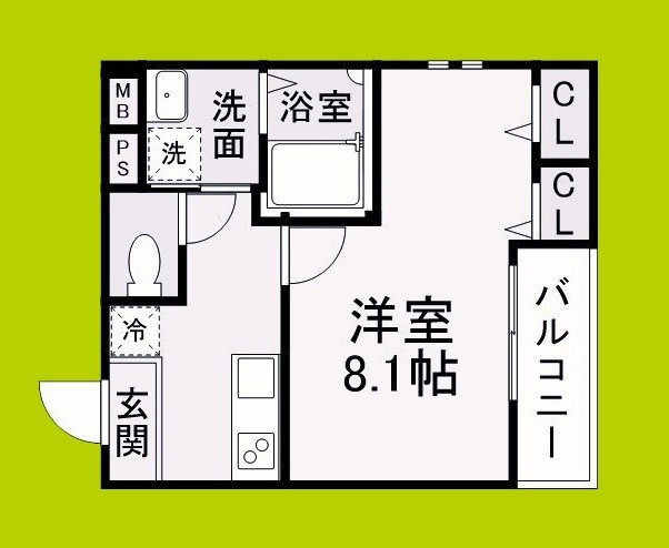 フジパレス堺白鷺Ⅴ番館 間取り