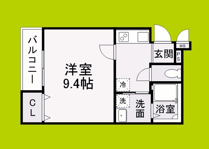 フジパレス堺白鷺Ⅴ番館 間取り