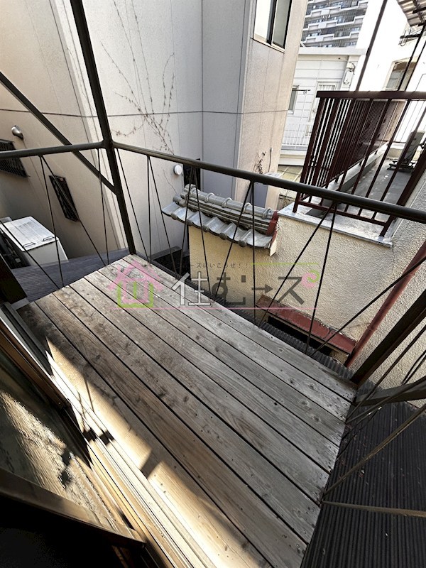 喜連7丁目貸家 ベランダ