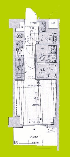 ファーストフィオーレ江坂ラディール 間取り