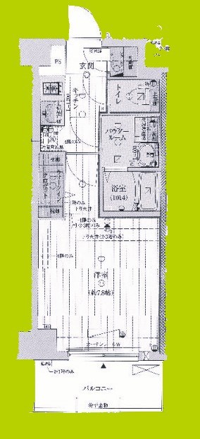 ファーストフィオーレ江坂ラディール 間取り