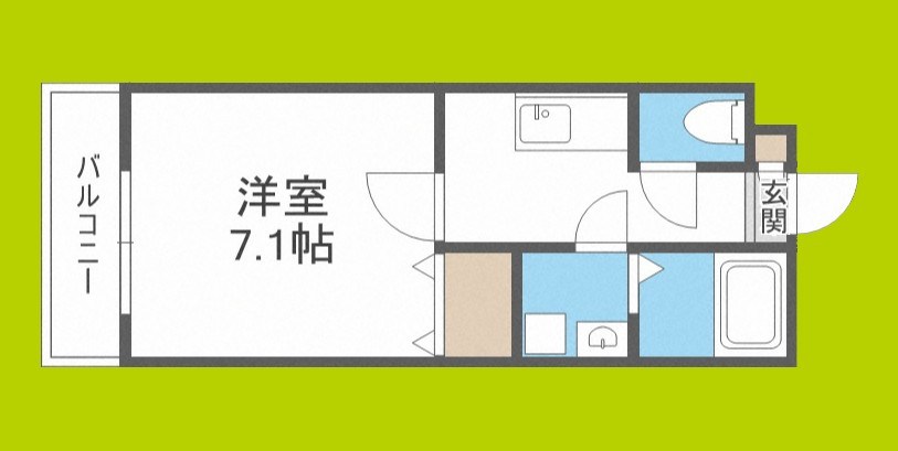 エステイトE長吉川辺 間取り