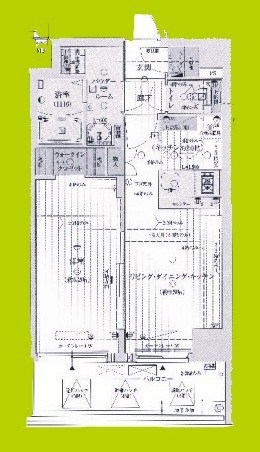 ファーストフィオーレ江坂ラディール 間取り図