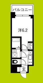 エスリードレジデンス ザ・グラン大阪福島クラス 間取り