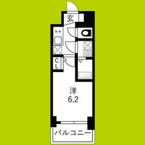 エスリードレジデンス ザ・グラン大阪福島クラス 間取り