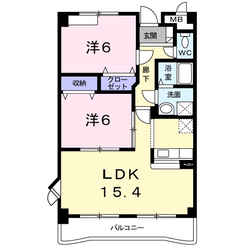 サン　ローレル 間取り