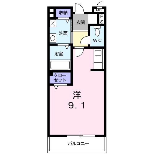 サンセ－ル 間取り