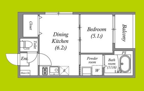 Madder　Plain 間取り