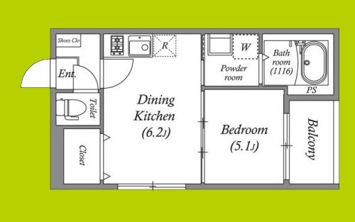 Madder　Plain 間取り図