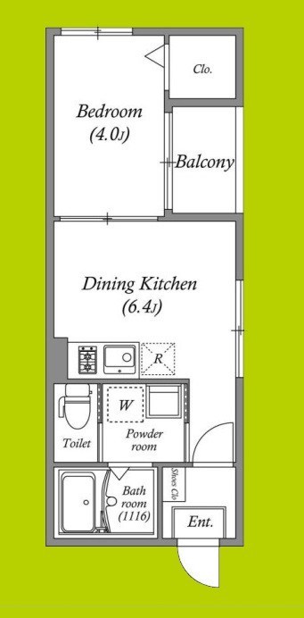 ハーモニーテラス平野ドゥエ 間取り図