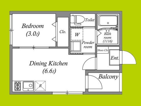 ハーモニーテラス平野ドゥエ 間取り図