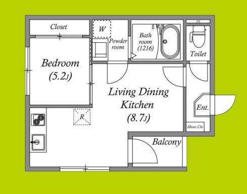 スーリヴェール 間取り図