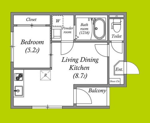 スーリヴェール 間取り図