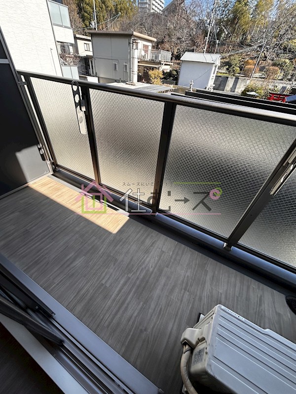 ララプレイス四天王寺前夕陽ヶ丘プルミエ ベランダ