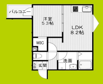 (仮称)RITZ COURT 池田 間取り図