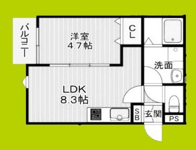(仮称)RITZ COURT 池田 間取り図