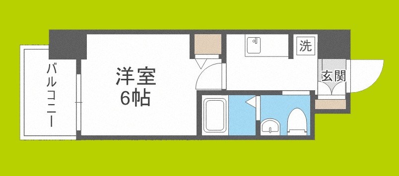 ラクラス阿倍野元町 間取り