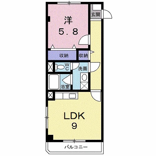 レフィナ－ド　Ｓ・Ｙ 間取り