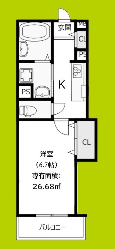イトーピアホーム近大前 間取り