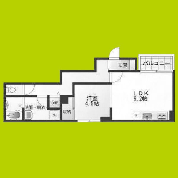 Healing Grace　A棟 間取り