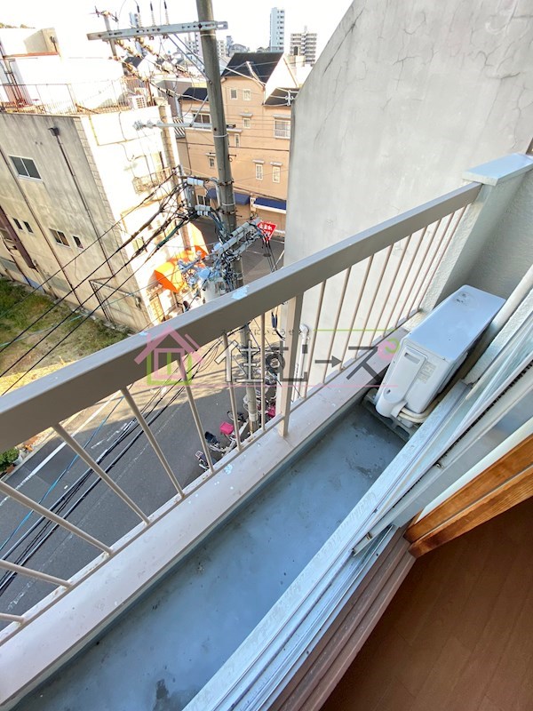 光ハイツ ベランダ