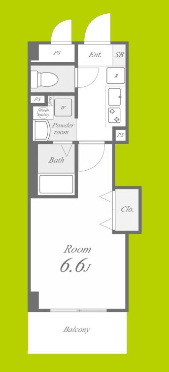 みおつくし大池橋 間取り図