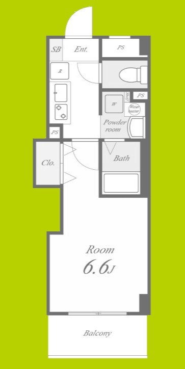 みおつくし大池橋 間取り図