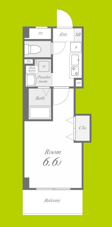 みおつくし大池橋 間取り図