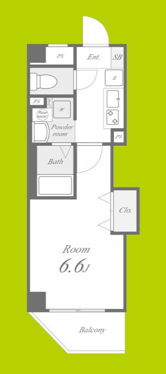 みおつくし大池橋 間取り図