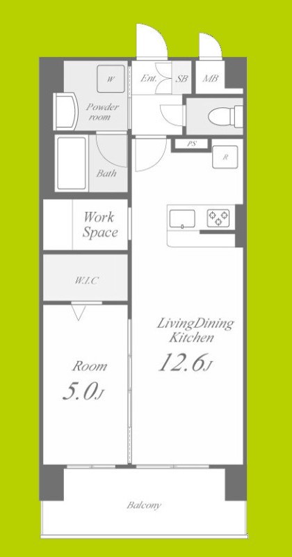 フェリスシエロ堺 間取り図
