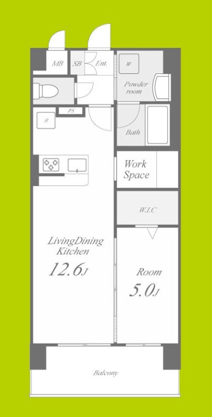 フェリスシエロ堺 間取り図