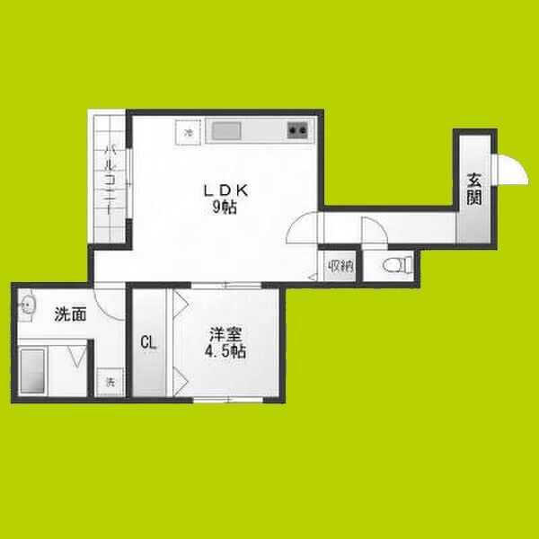 Healing Grace　A棟 間取り