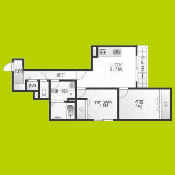 Healing Grace　A棟 間取り