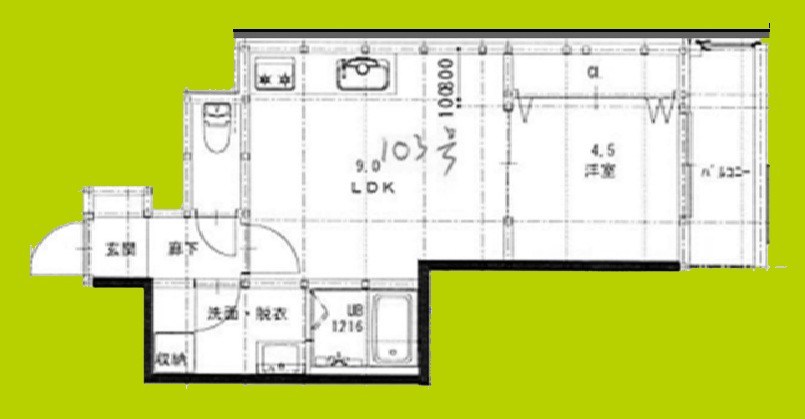 ヒーリンググレース高槻高西町B棟 間取り図